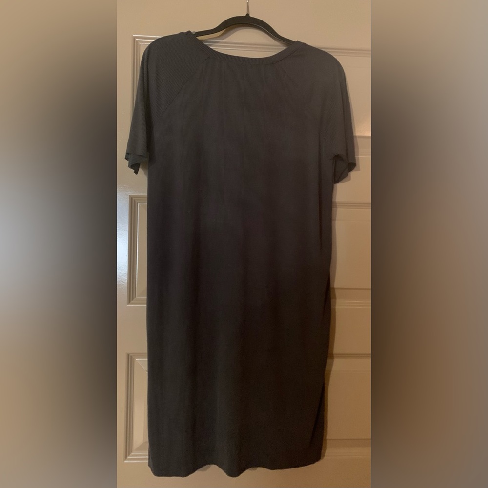 Silence+Noise Urban Outfitters Cotton Black Dress - Picture 3 of 3
